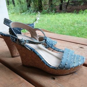 Denim Heels